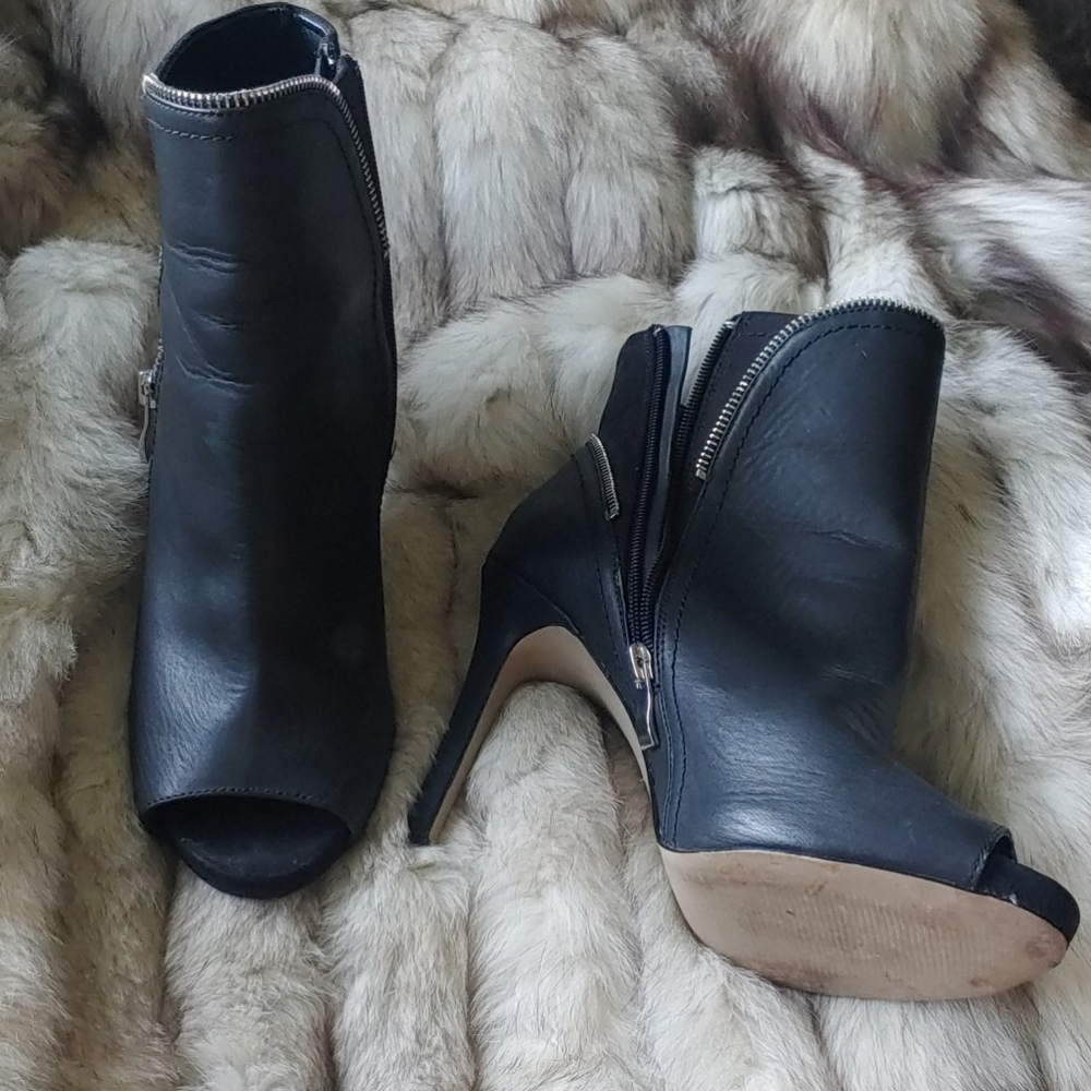 MIA Couture Peep-toe Bootie